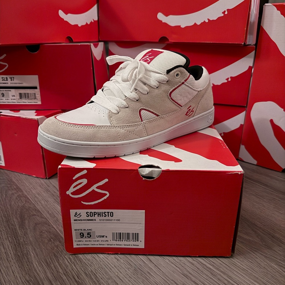 éS Sophisto White Sneakers